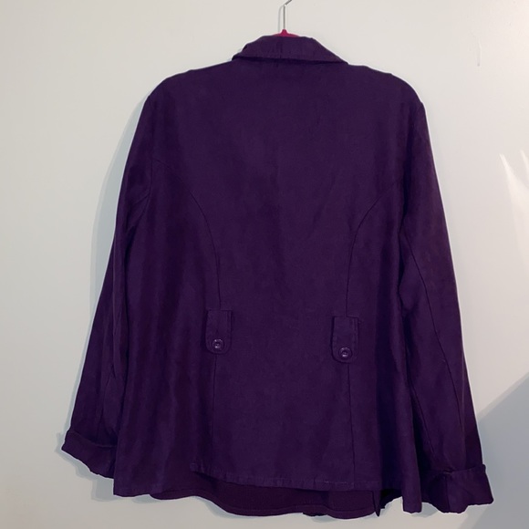 Women’s Cato jacket and sweater combo 18/20 Purple - Picture 6 of 7